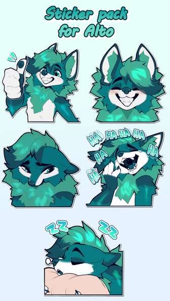 Stickers for Alto